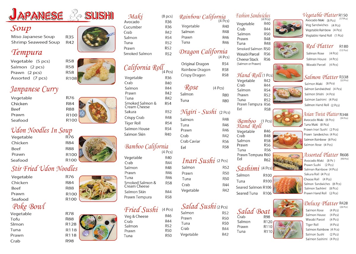 Asian Twist Birdhaven Photo Menu 1