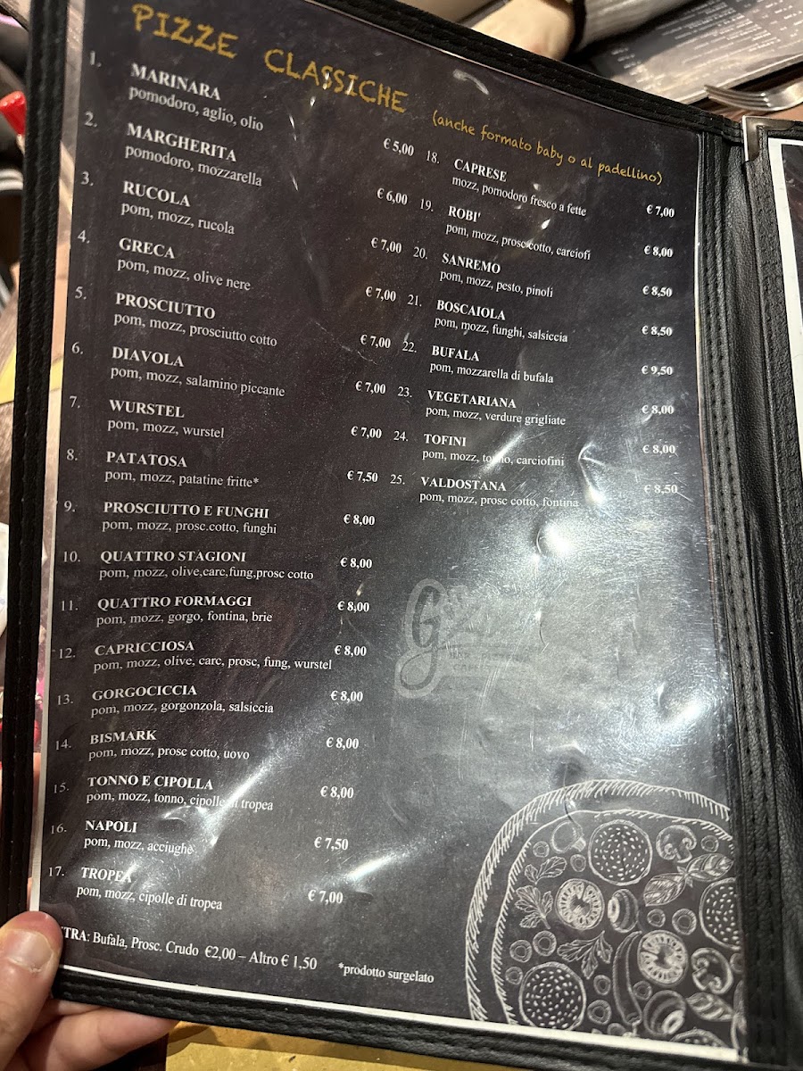 Pizzeria G'Alifè Photo Menu 1
