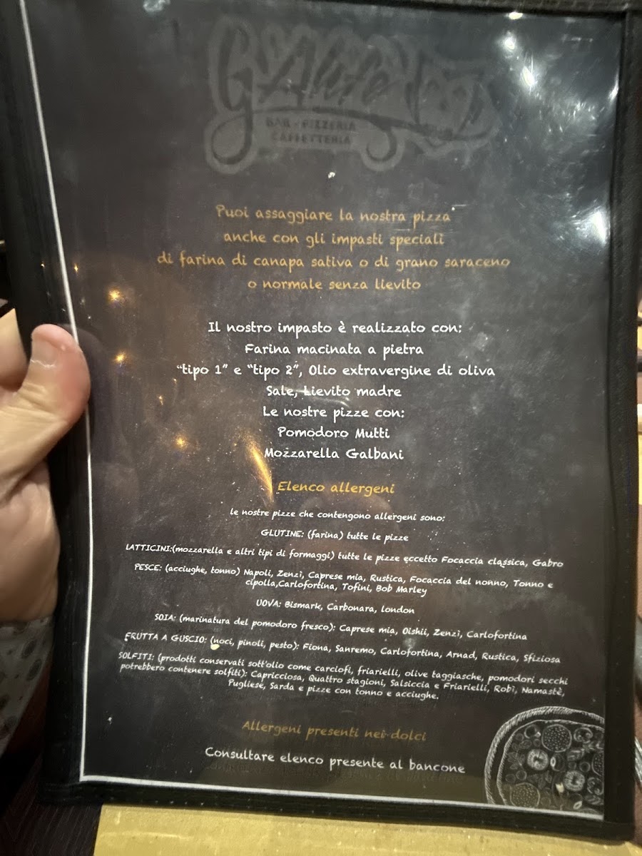 Pizzeria G'Alifè Photo Menu 6