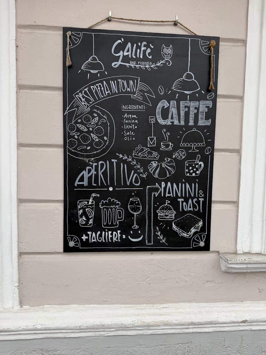 Pizzeria G'Alifè Photo Menu 8