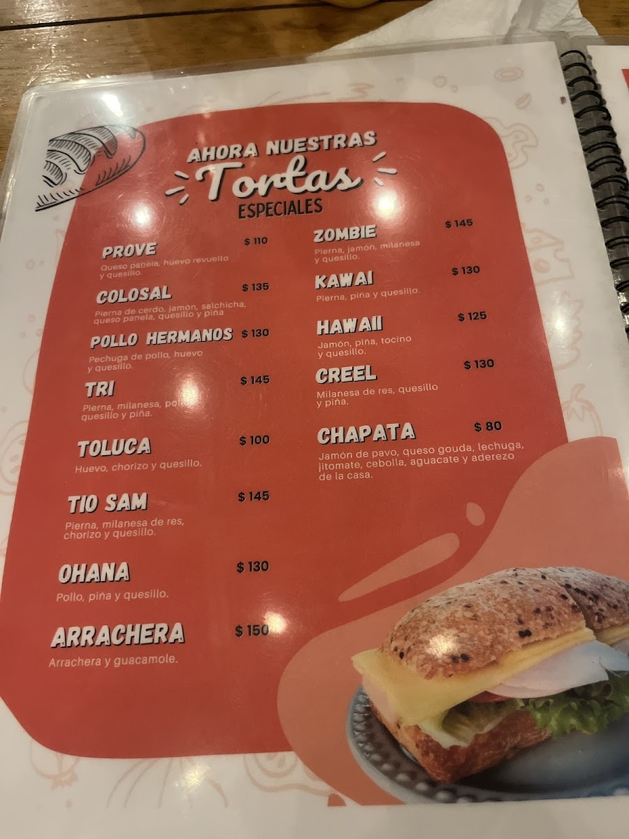 Tortas Lolo Photo Menu 1