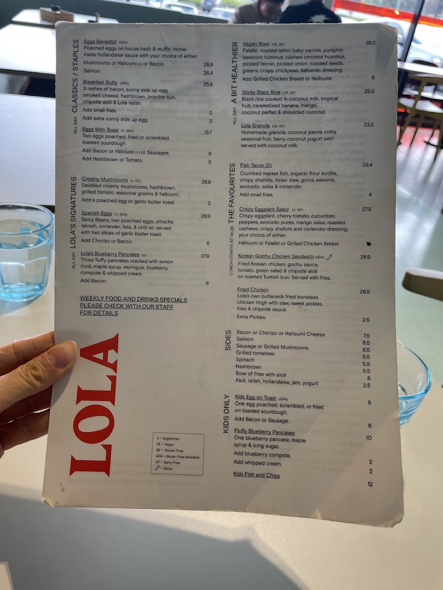 Lola Cafe Photo Menu 10