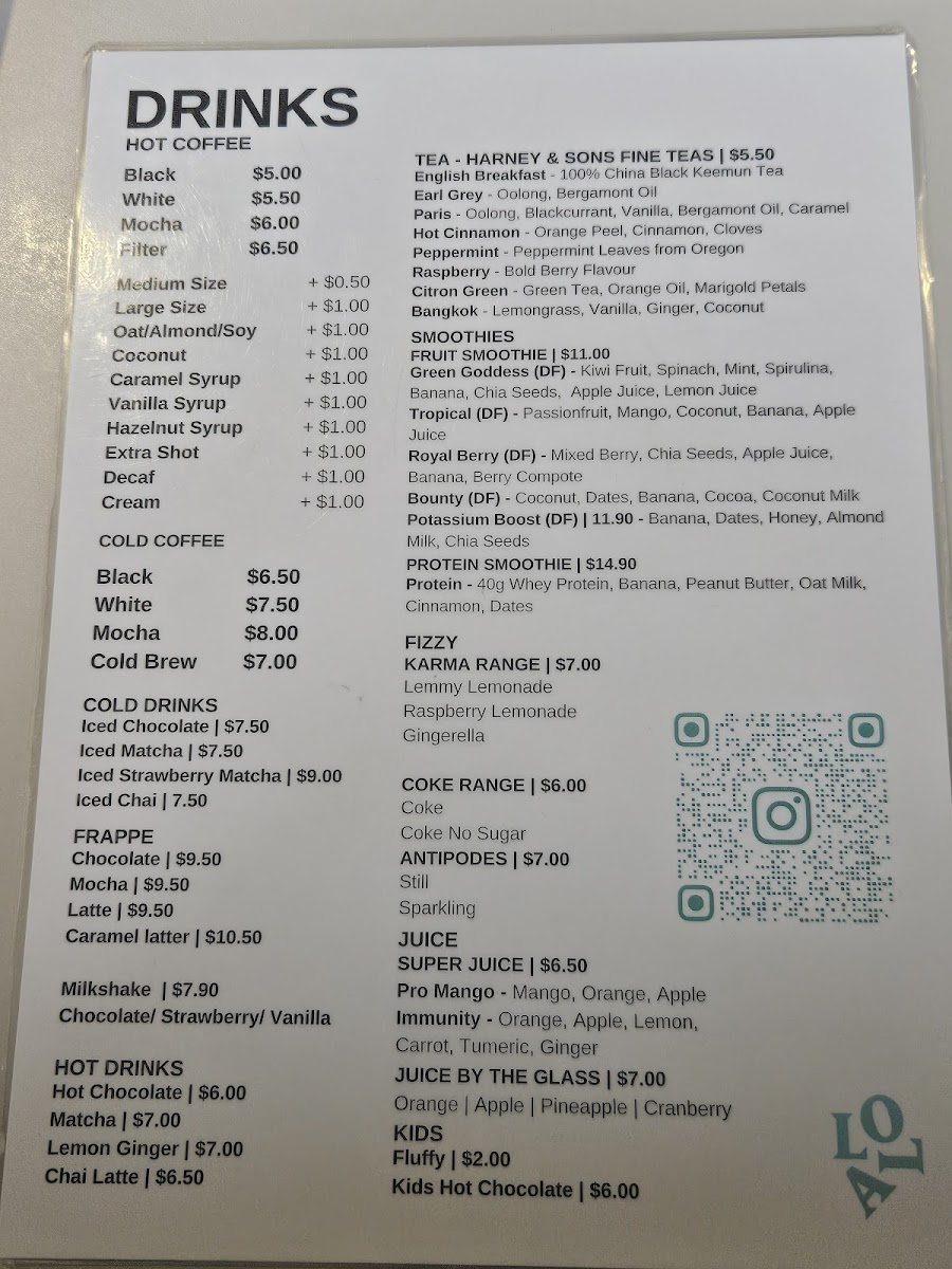 Lola Cafe Photo Menu 7