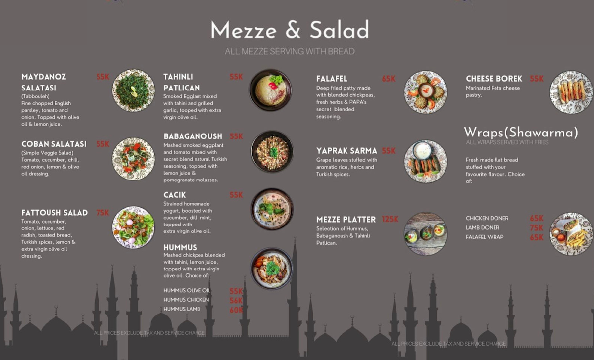 Istanbul Corner Bali - Shawarma and Grill Photo Menu 2
