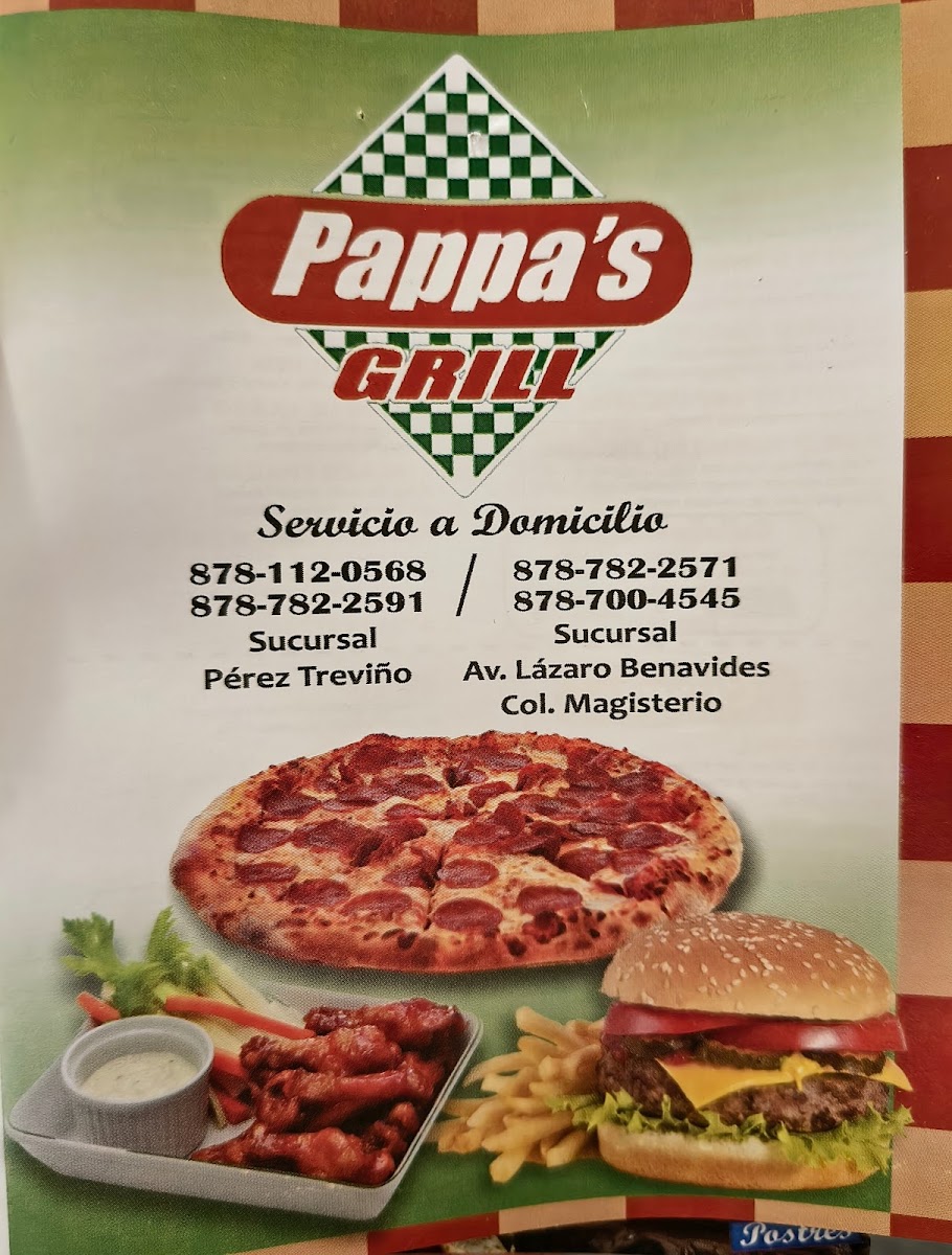 Papa’s Grill Photo Menu 4
