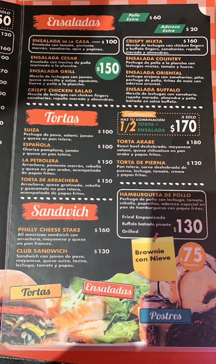 Papa’s Grill Photo Menu 7