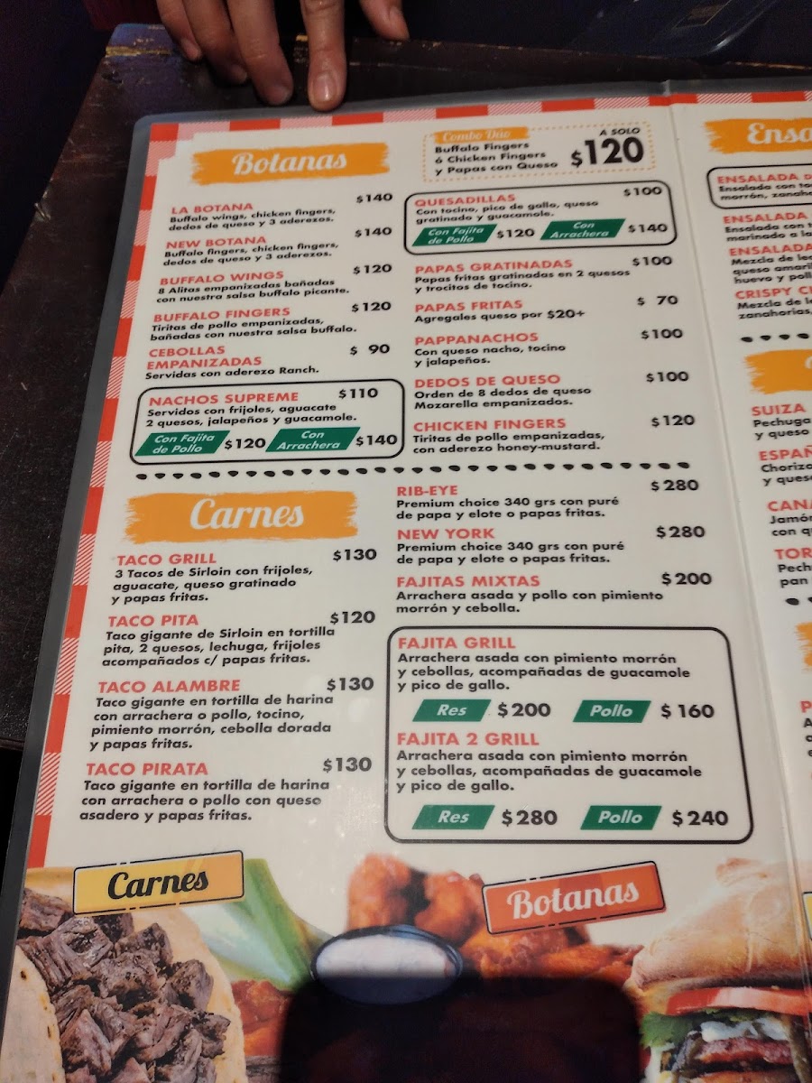 Papa’s Grill Photo Menu 9