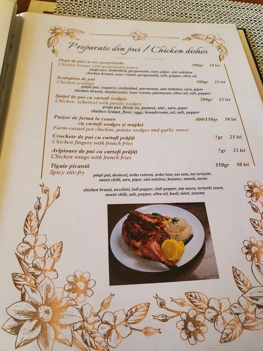 Restaurant Rubin Photo Menu 1