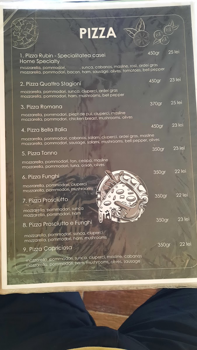 Restaurant Rubin Photo Menu 5