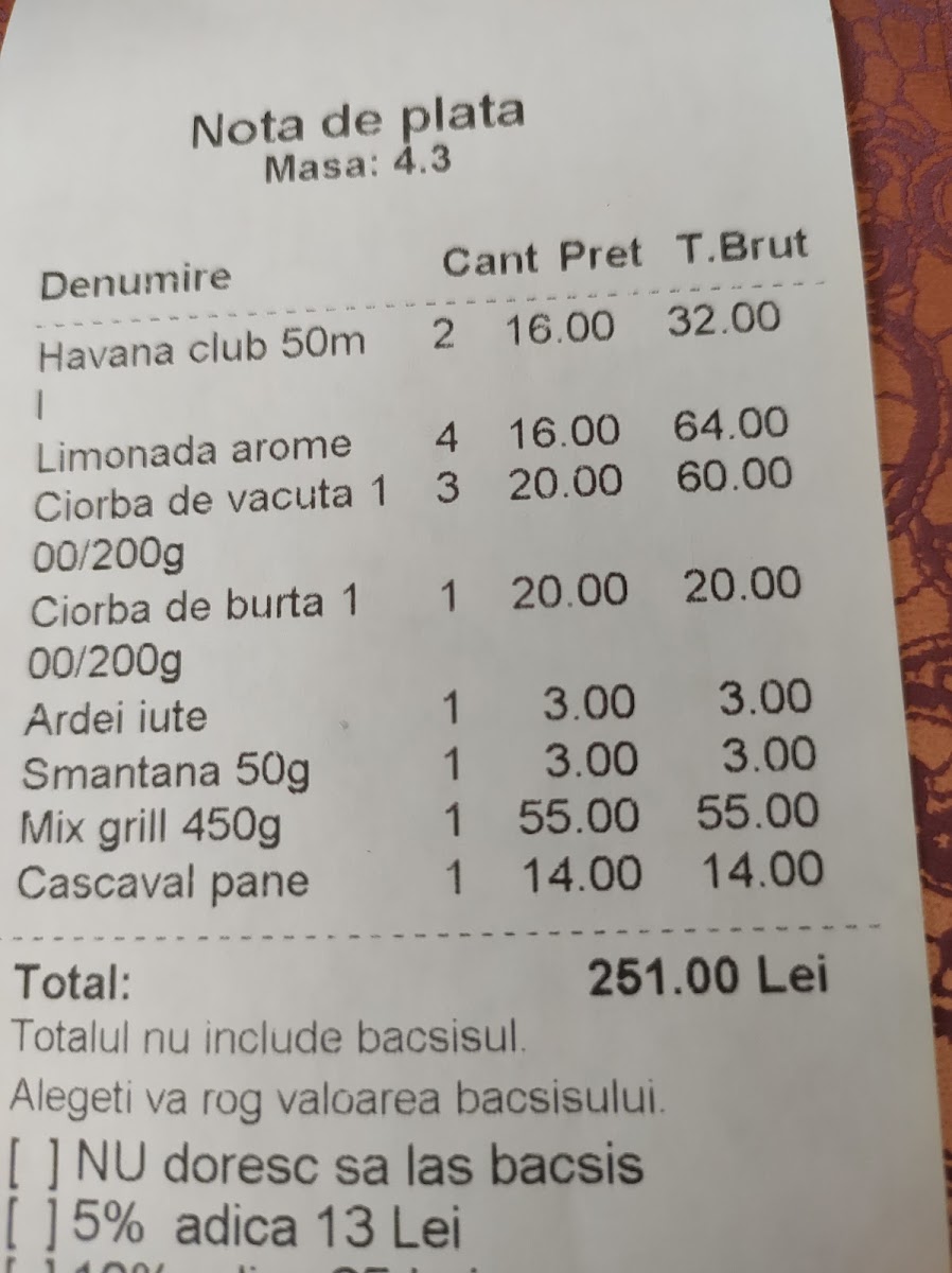 Restaurant Rubin Photo Menu 8