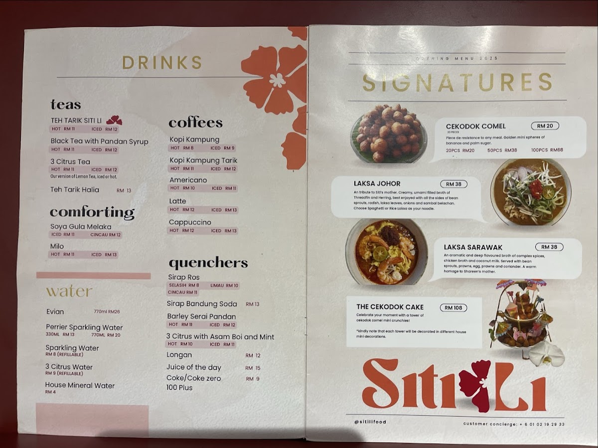 Siti Li Dining & Foodhall Photo Menu 1