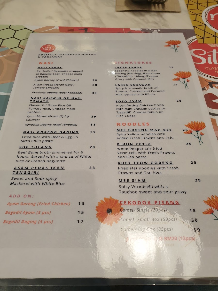 Siti Li Dining & Foodhall Photo Menu 10