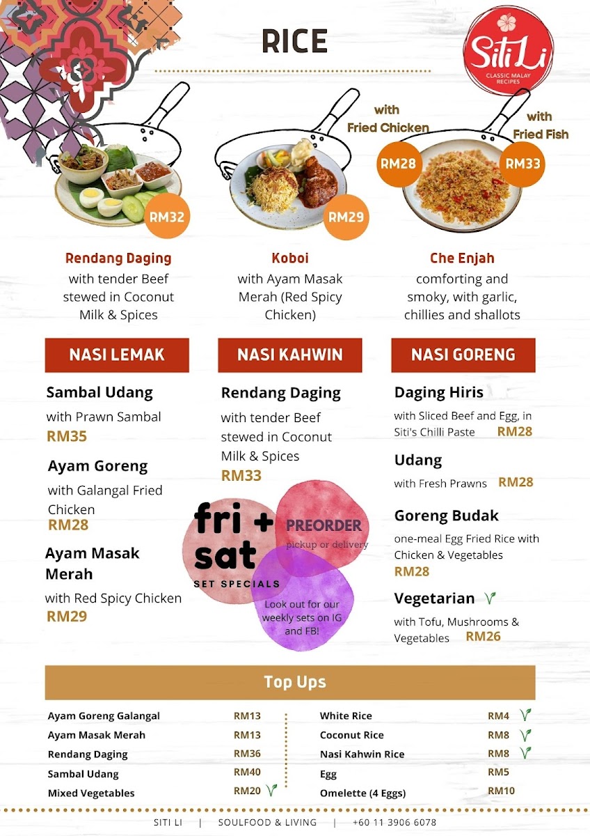 Siti Li Dining & Foodhall Photo Menu 4