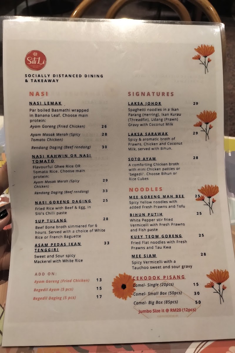 Siti Li Dining & Foodhall Photo Menu 9