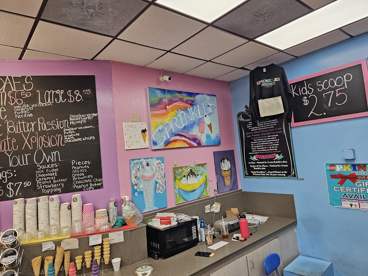 Sprinkles Ice Cream Shoppe Photo Menu 7