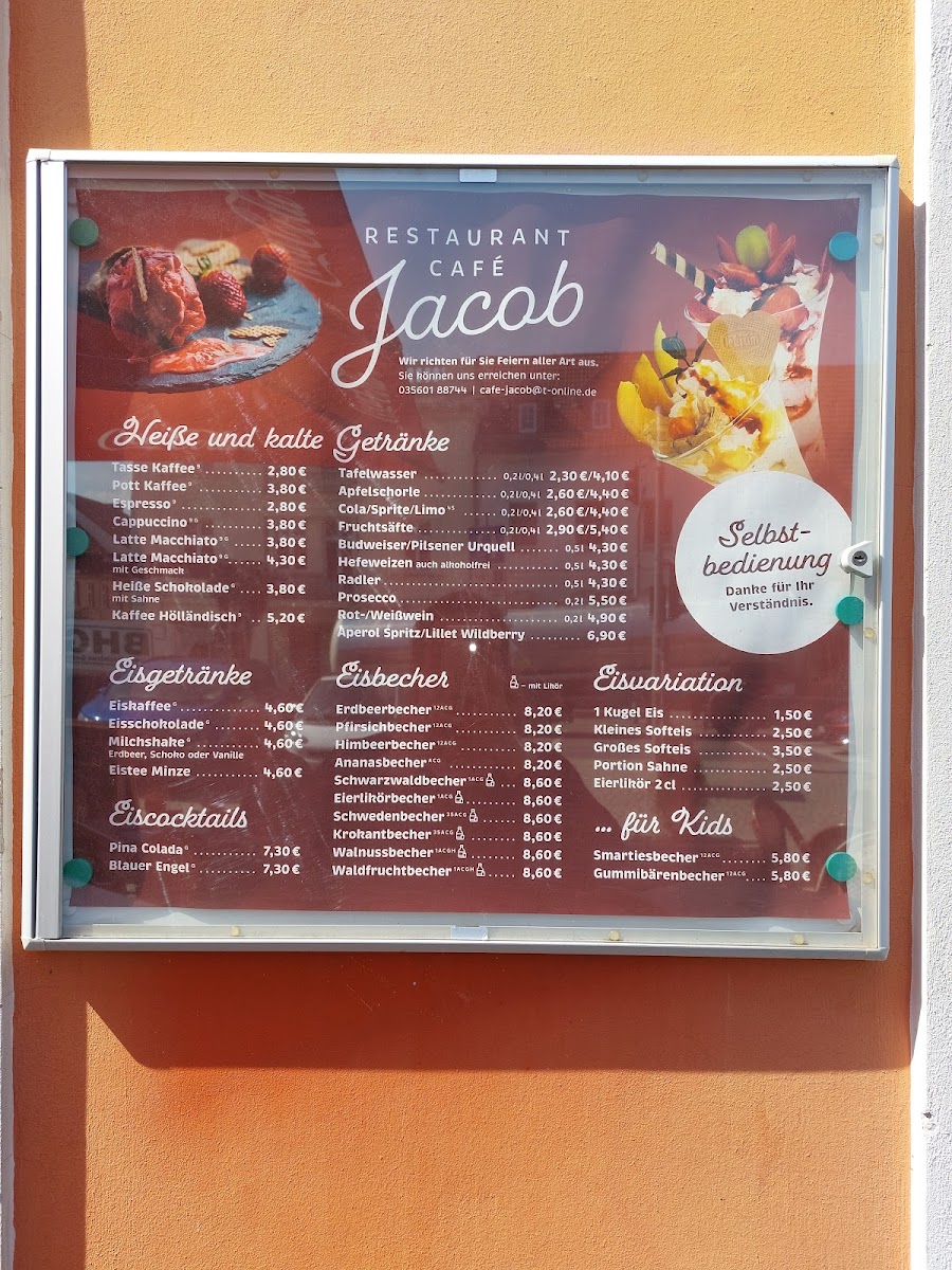 Restaurant Cafe Jacob Photo Menu 1