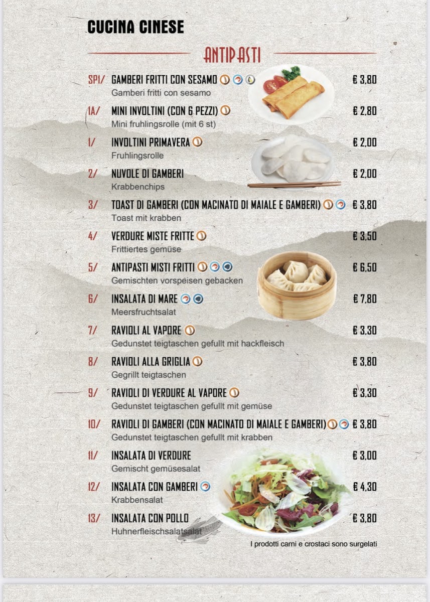 Ristorante Bella Cina Photo Menu 8