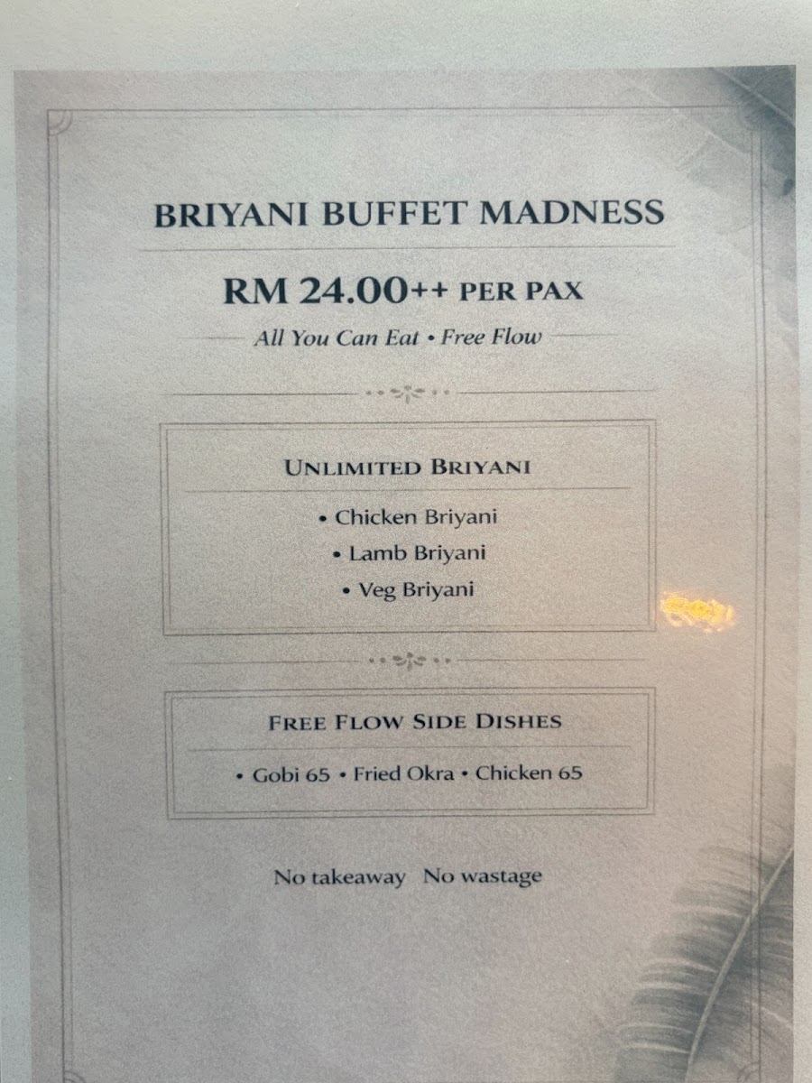 The Banana Leaf Kitchen Photo Menu 8
