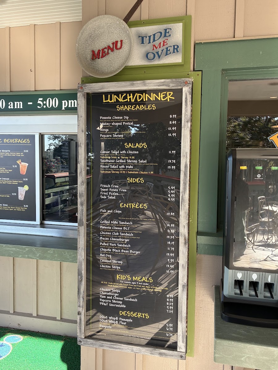 Tide Me Over Photo Menu 3