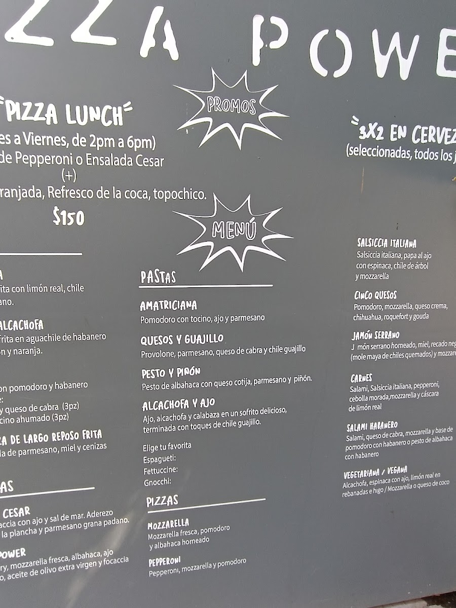 Pizza Power Providencia Photo Menu 1