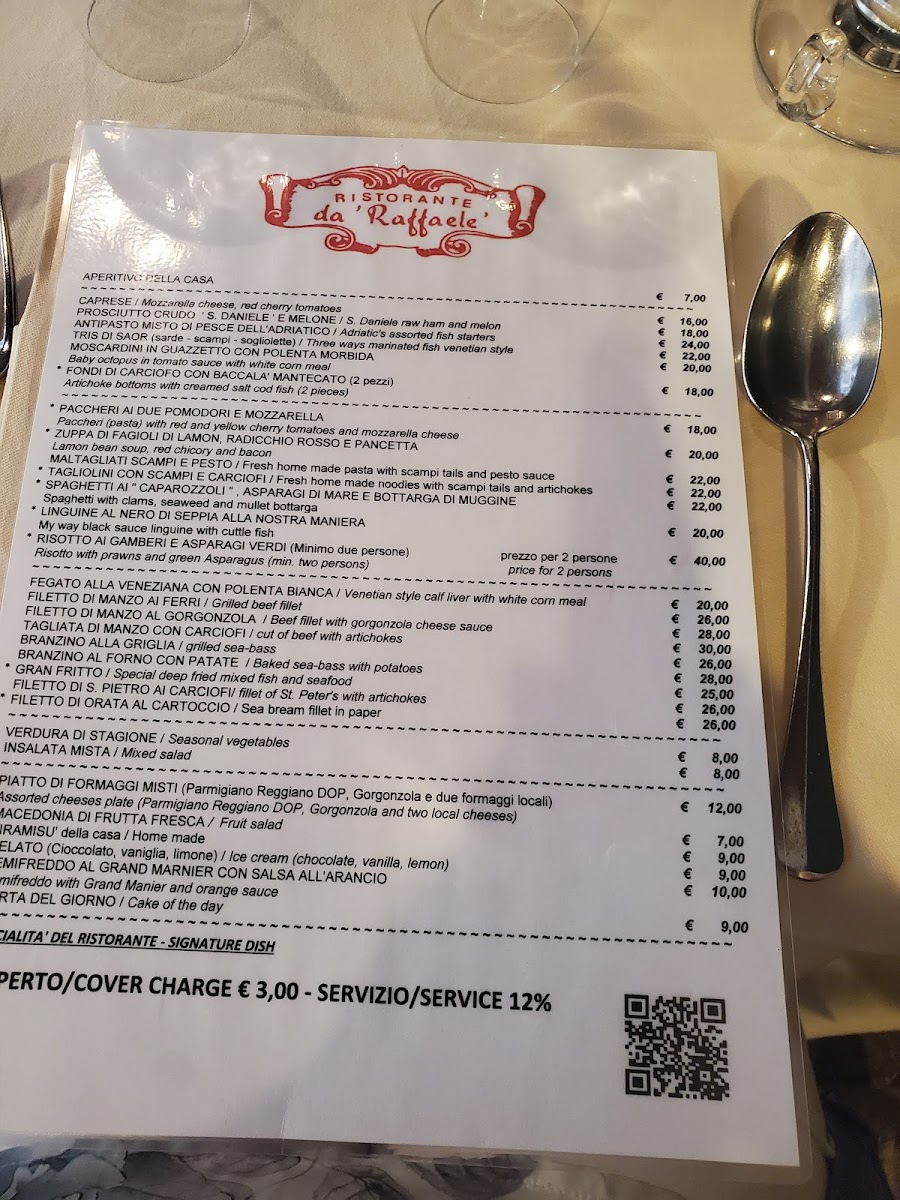 Ristorante da Raffaele Photo Menu 9