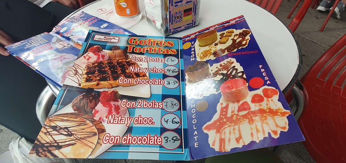 Ramon Sirvent Photo Menu 1