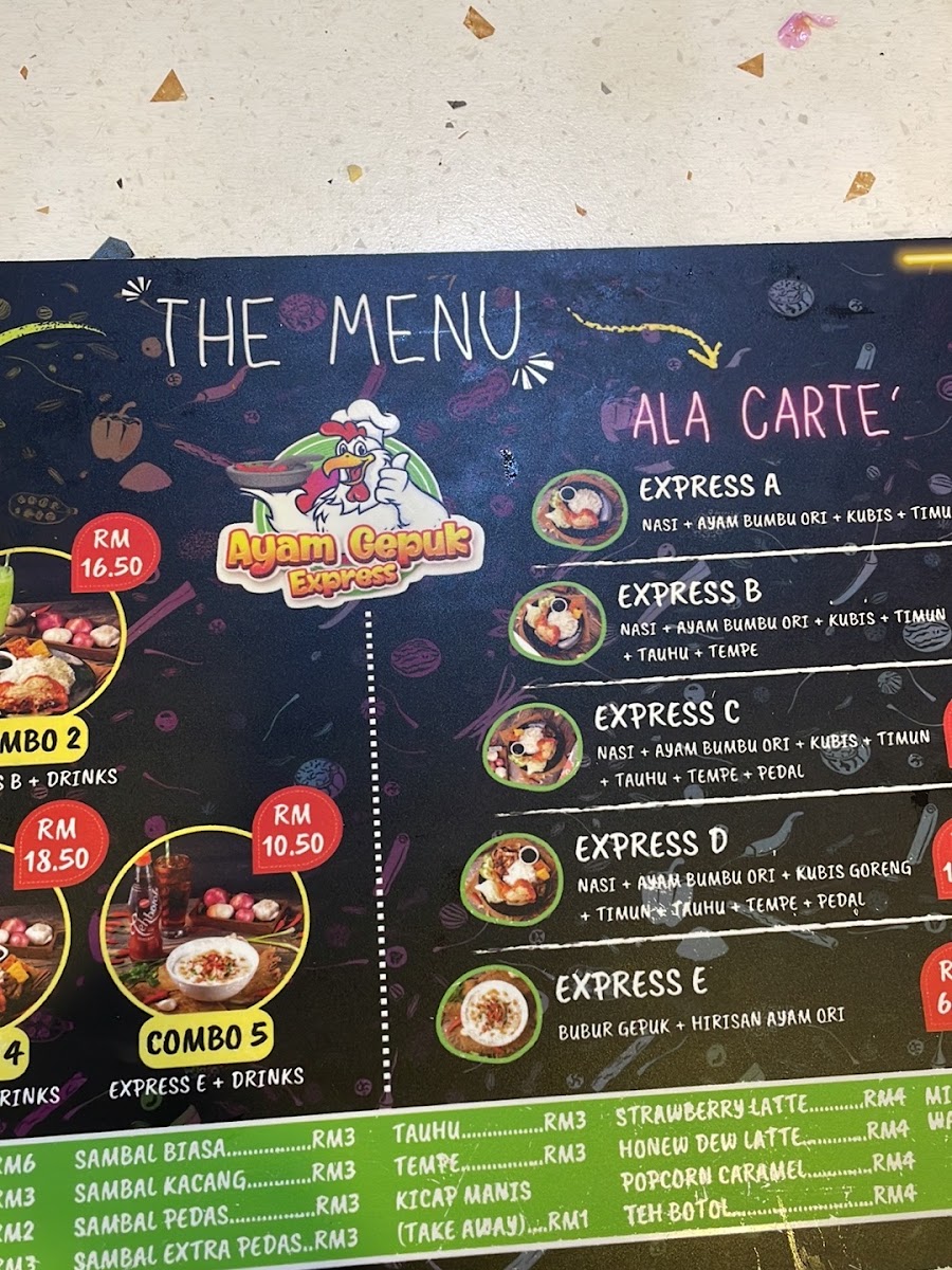 Ayam Gepuk Express Skudai Photo Menu 3