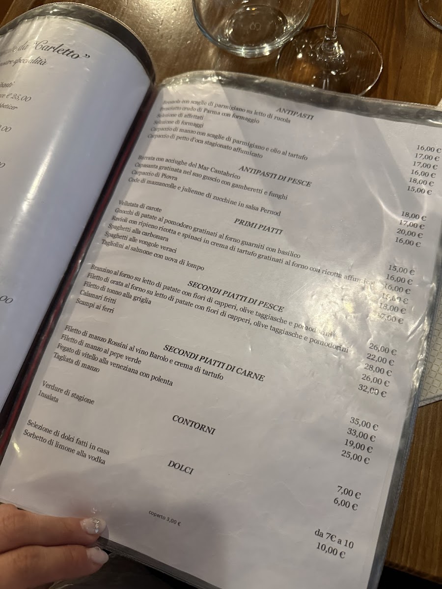 Ristorante Da Carletto Photo Menu 10