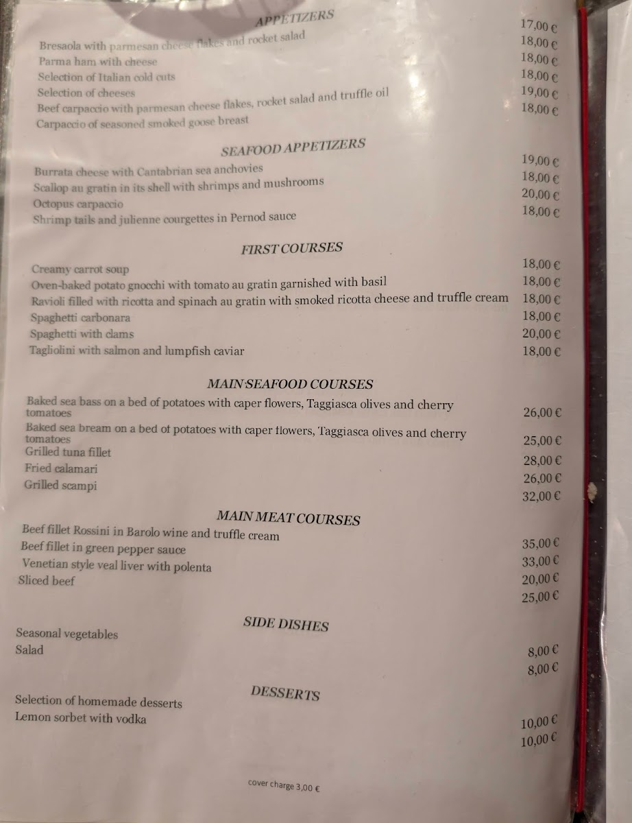 Ristorante Da Carletto Photo Menu 2