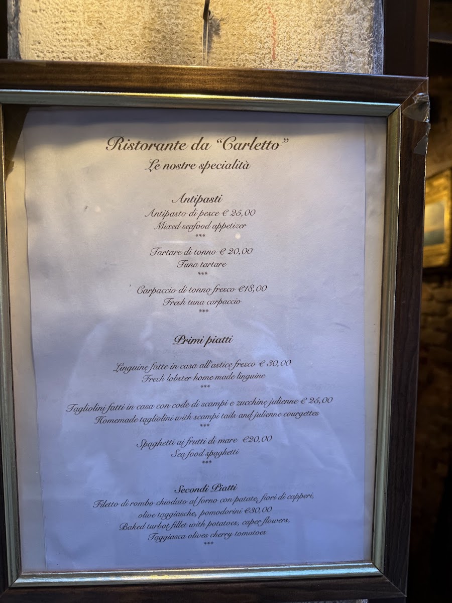 Ristorante Da Carletto Photo Menu 5