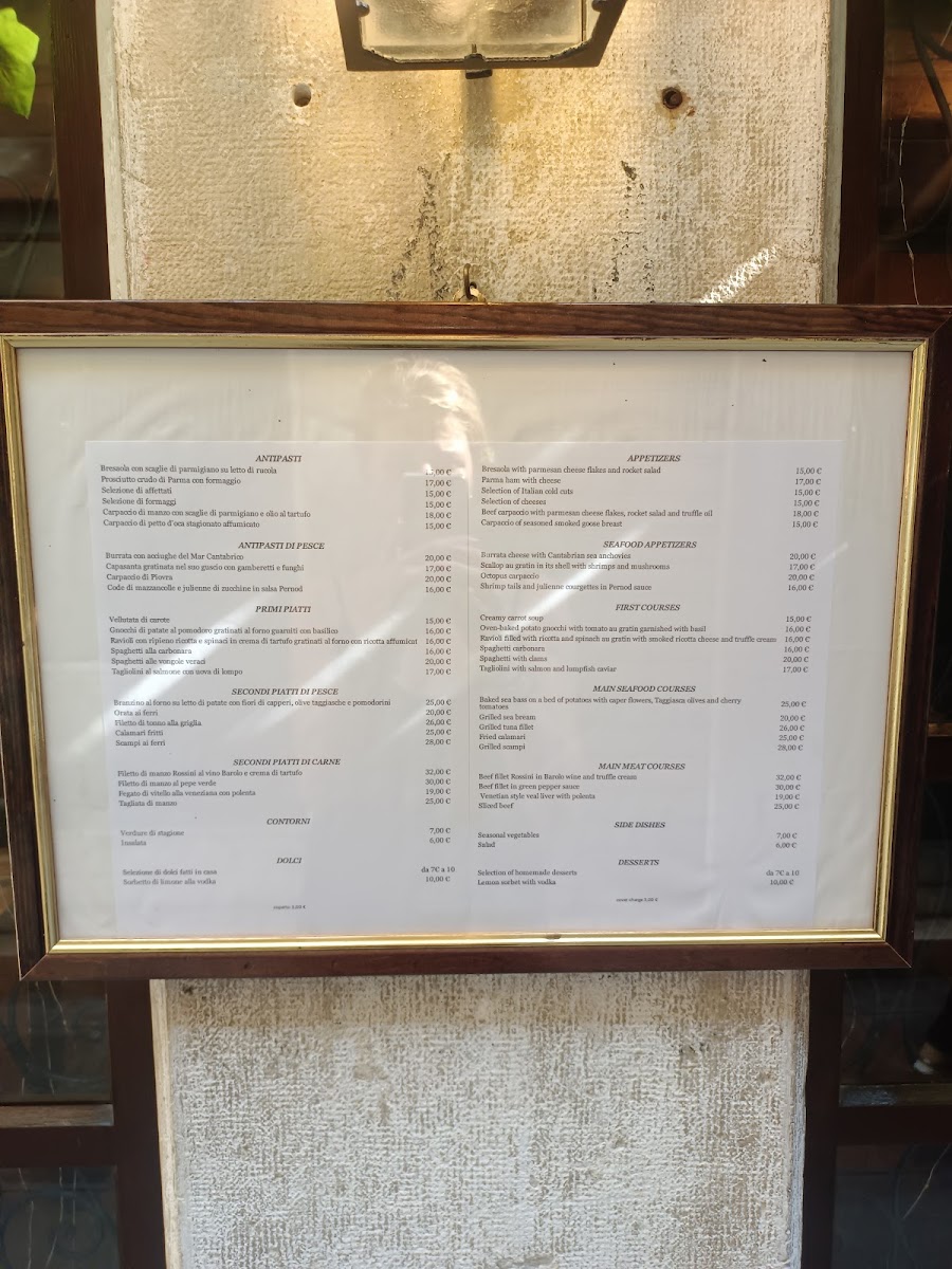 Ristorante Da Carletto Photo Menu 6