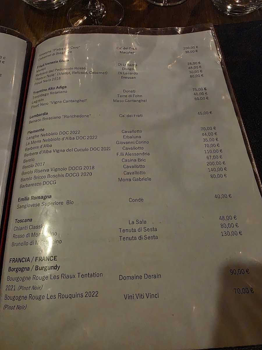 Ristorante Da Carletto Photo Menu 7