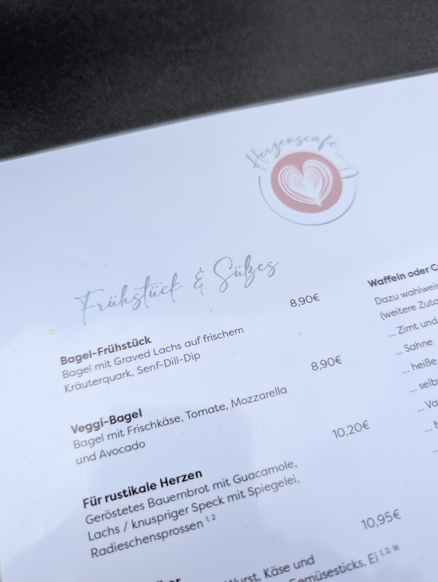 Herzenscafé GmbH Photo Menu 1