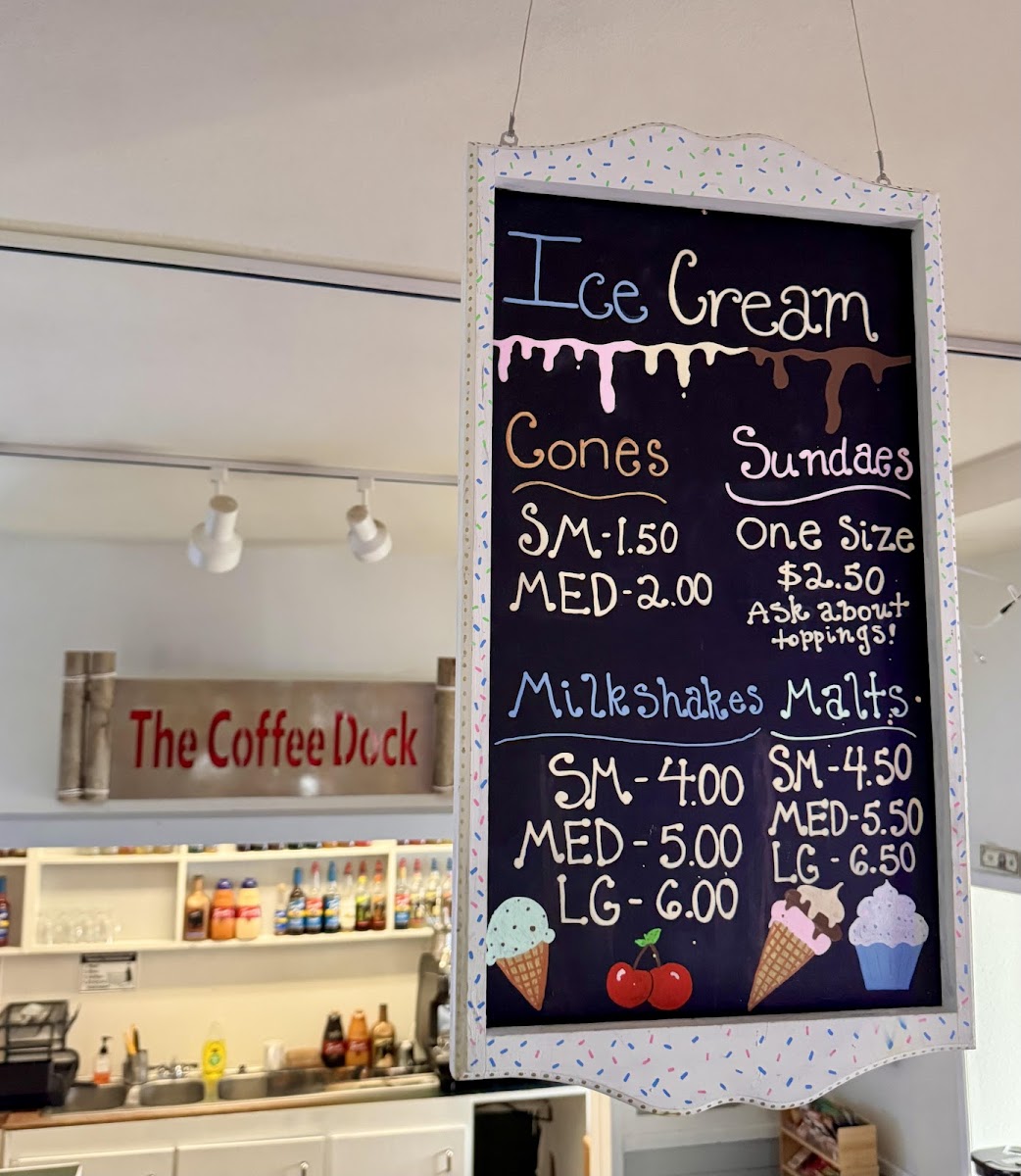 The Coffee Dock Photo Menu 3