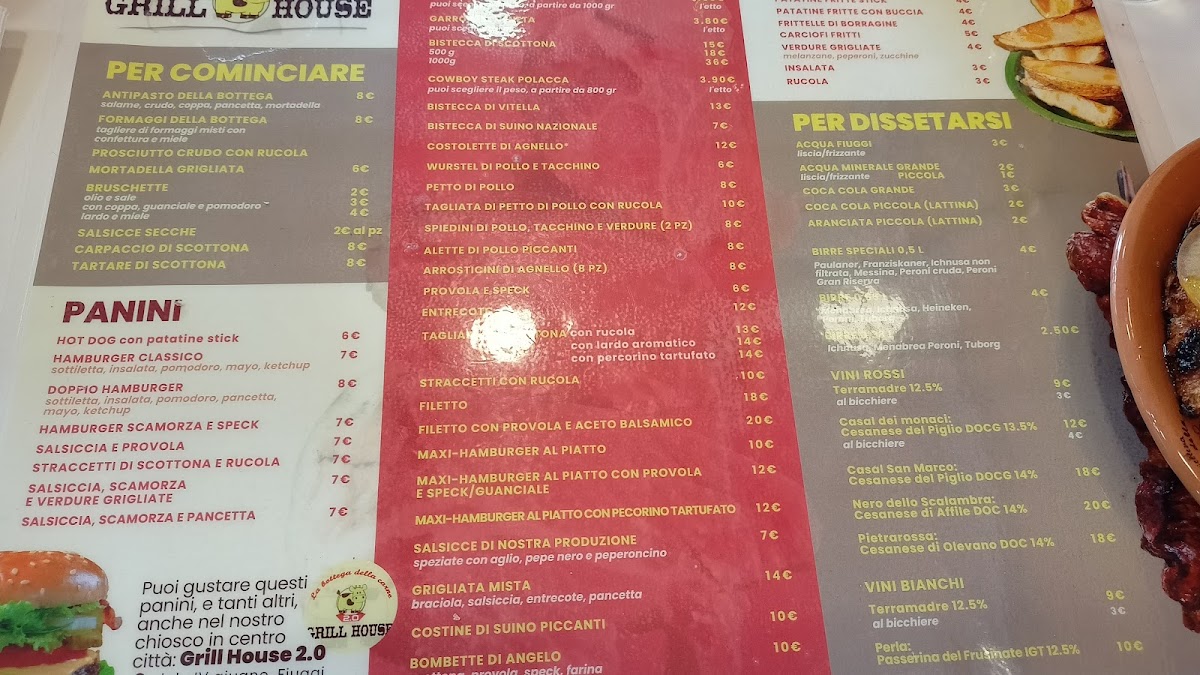 La Bottega della Carne Photo Menu 2