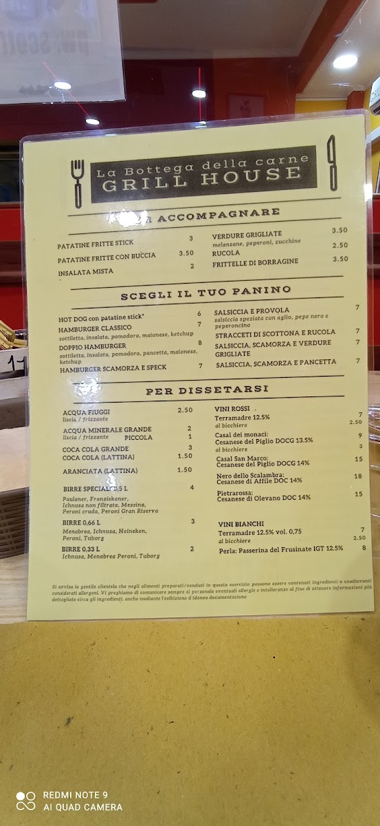La Bottega della Carne Photo Menu 8