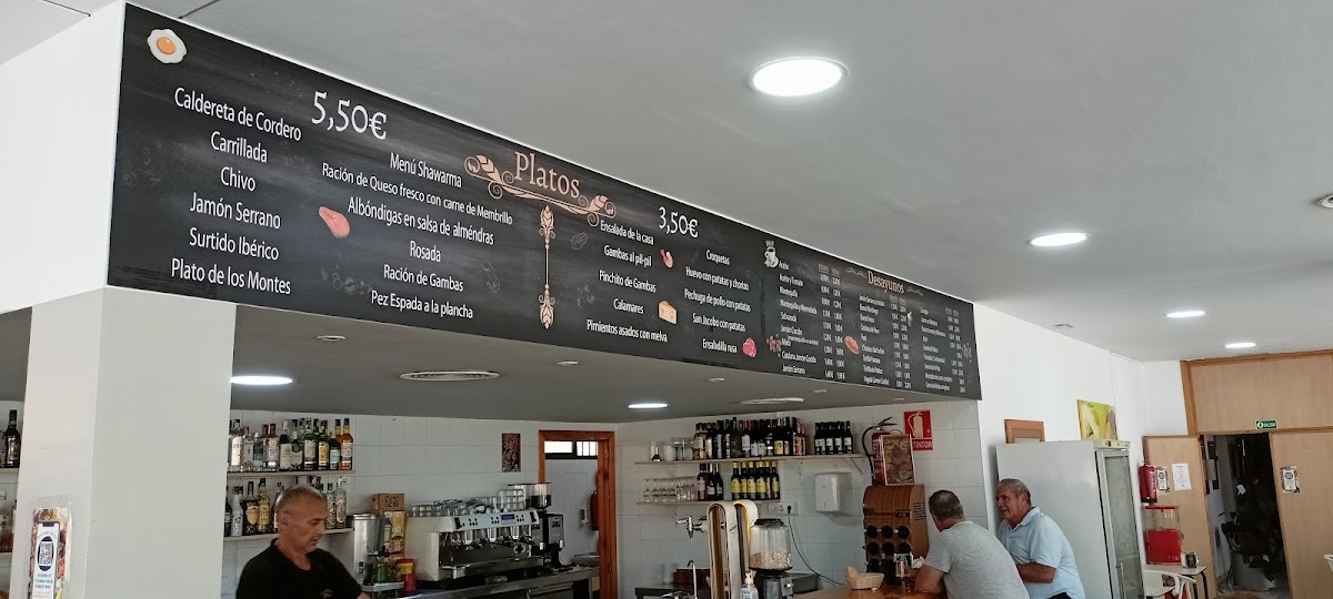 Cafetería Centro Social Avda.Isaac Peral Málaga, La Luz Photo Menu 10