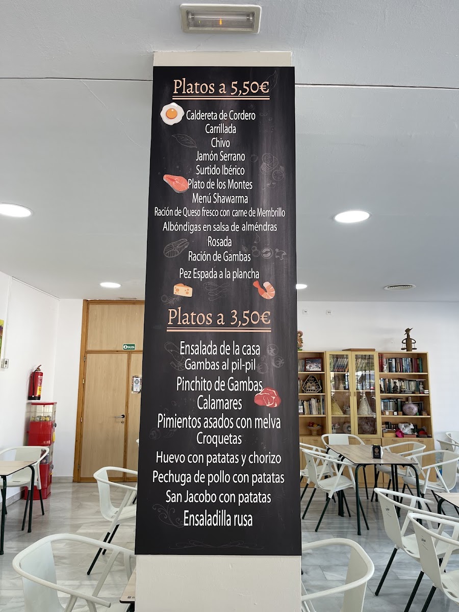 Cafetería Centro Social Avda.Isaac Peral Málaga, La Luz Photo Menu 4