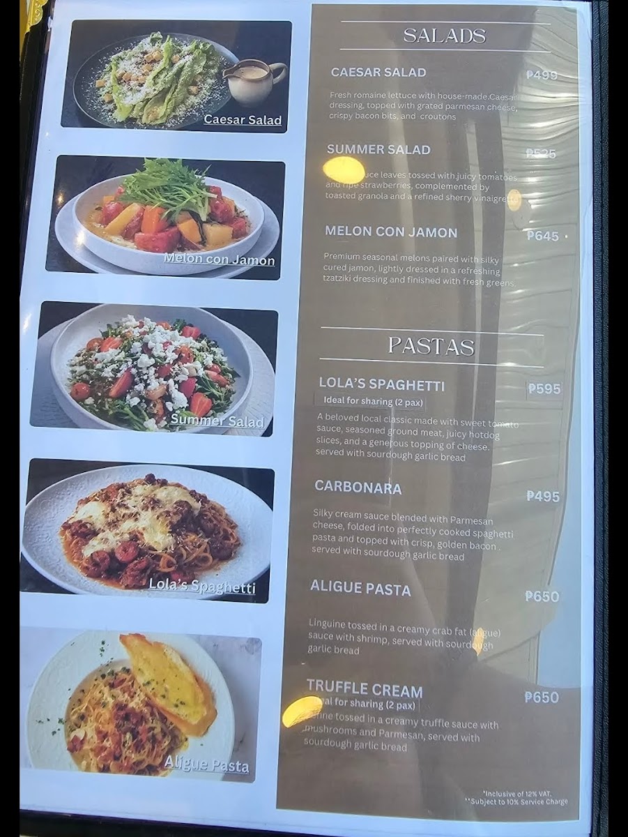 Escalera Cafe Photo Menu 9