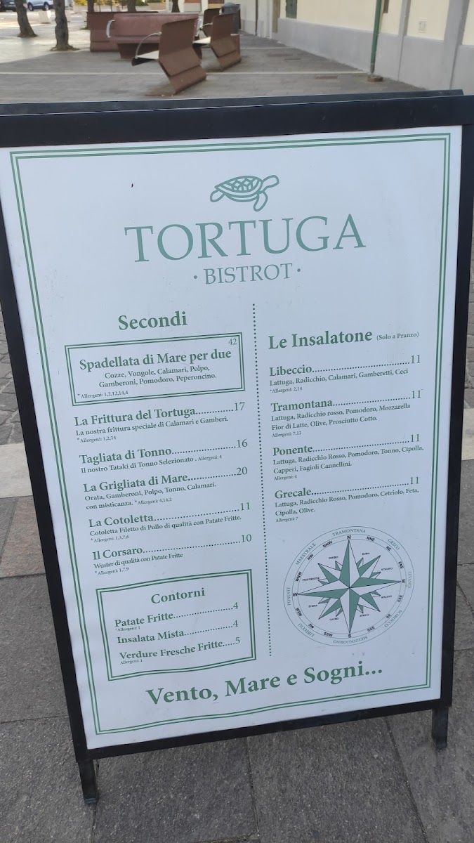 Tortuga Bistrot Marina di Cecina Photo Menu 3