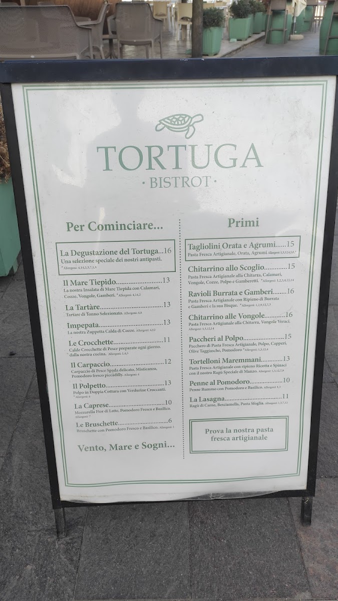 Tortuga Bistrot Marina di Cecina Photo Menu 7