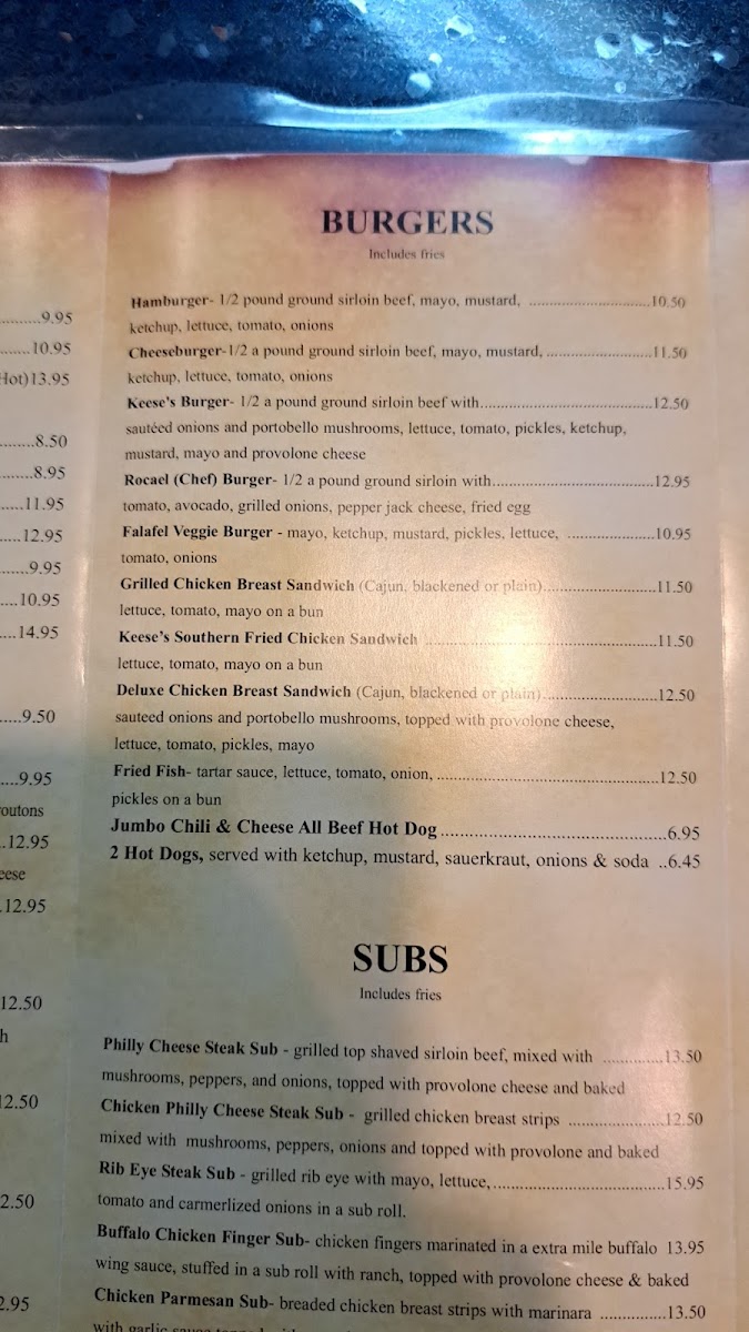 Keese's Simply Delicious Photo Menu 4