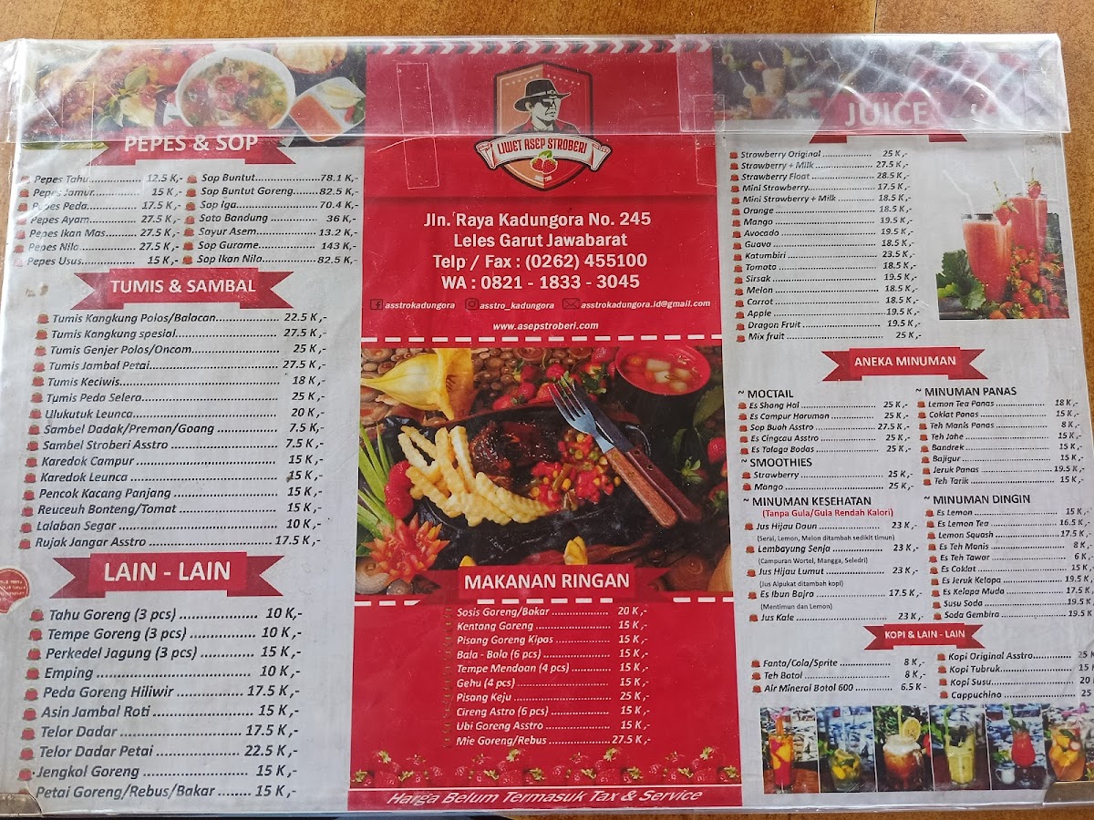 Asep Stroberi Kadungora Photo Menu 8