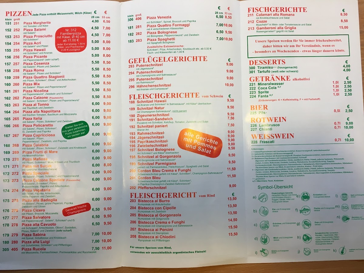 PIZZERIA DA LUIGI II Photo Menu 3