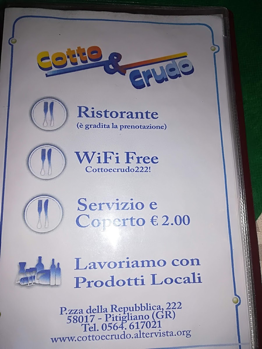 Cotto e Crudo Photo Menu 10