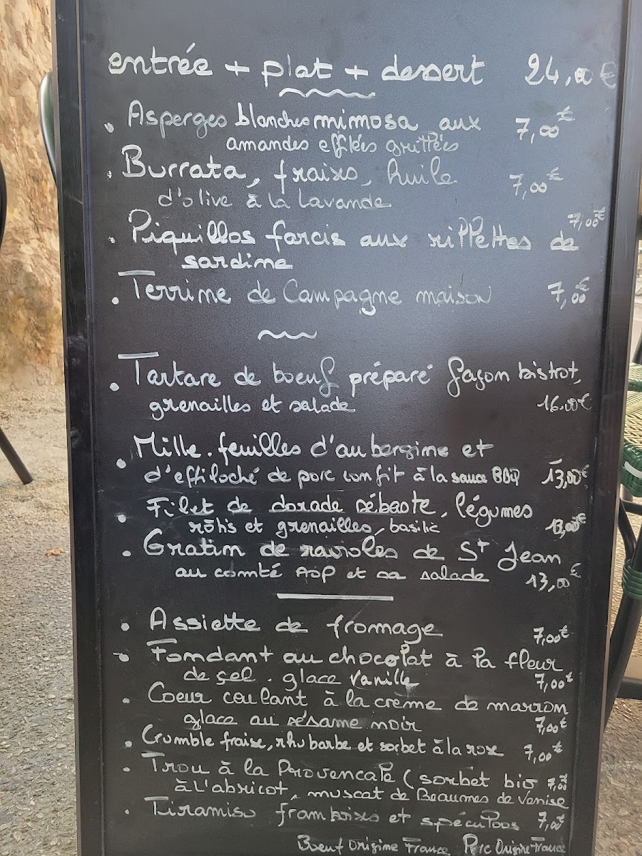 L'Atelier de Belinda Photo Menu 10