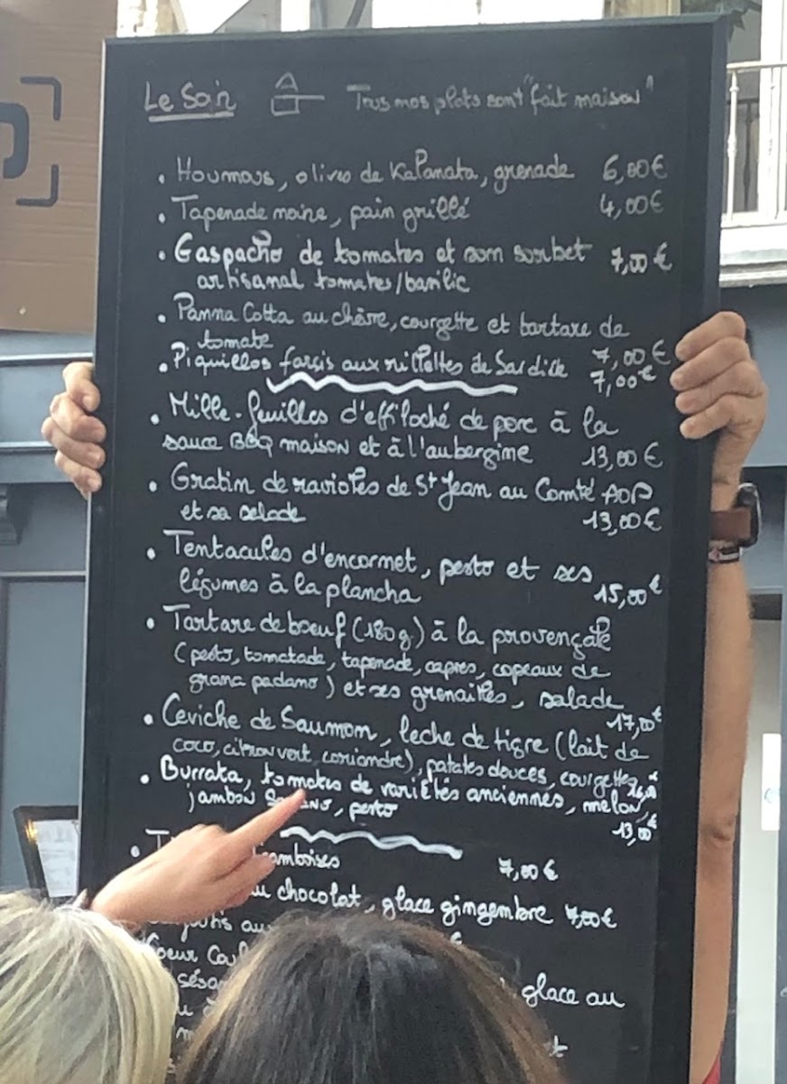 L'Atelier de Belinda Photo Menu 4