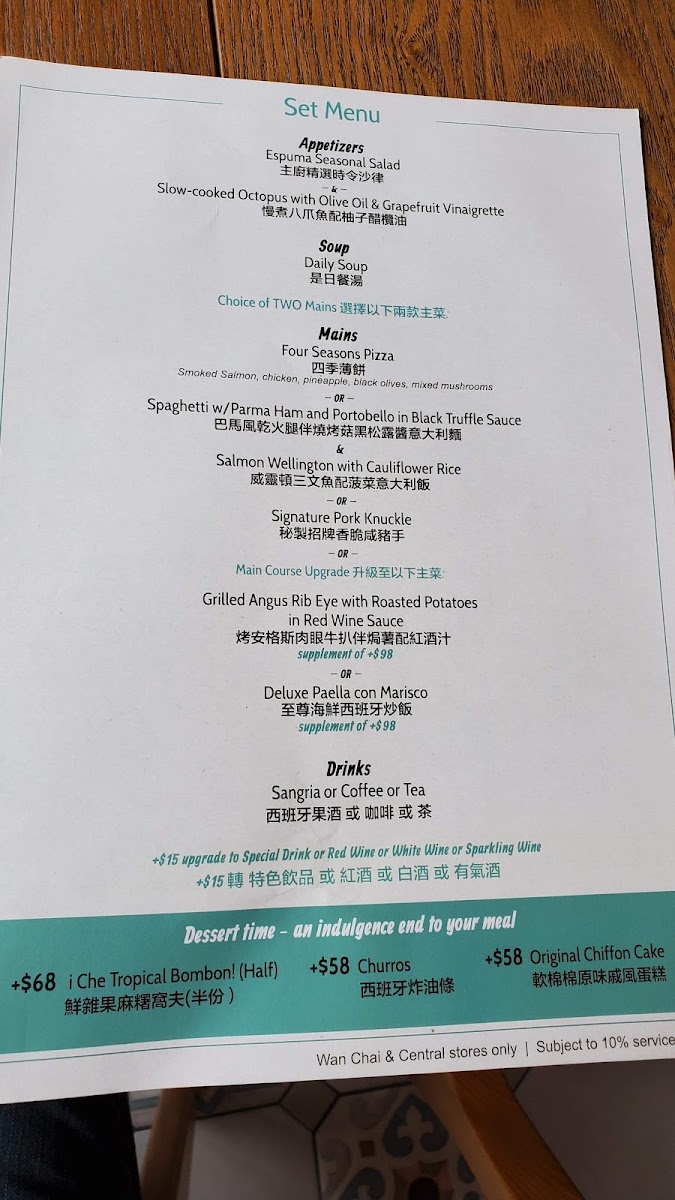 M88 WOW Photo Menu 9