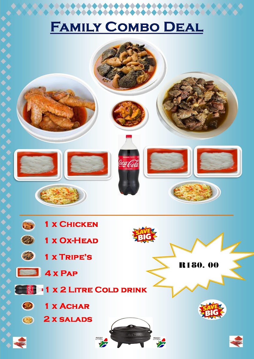 Hlayi African Food Photo Menu 5