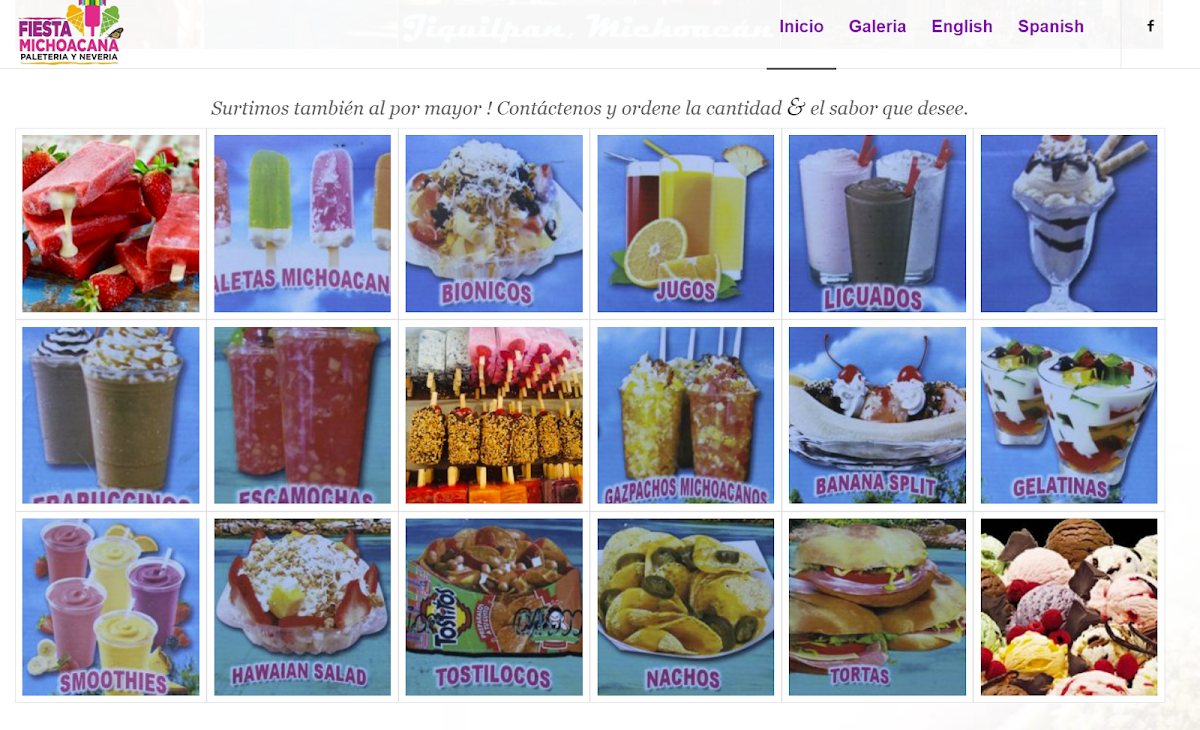 Fiesta Michoacana Photo Menu 4